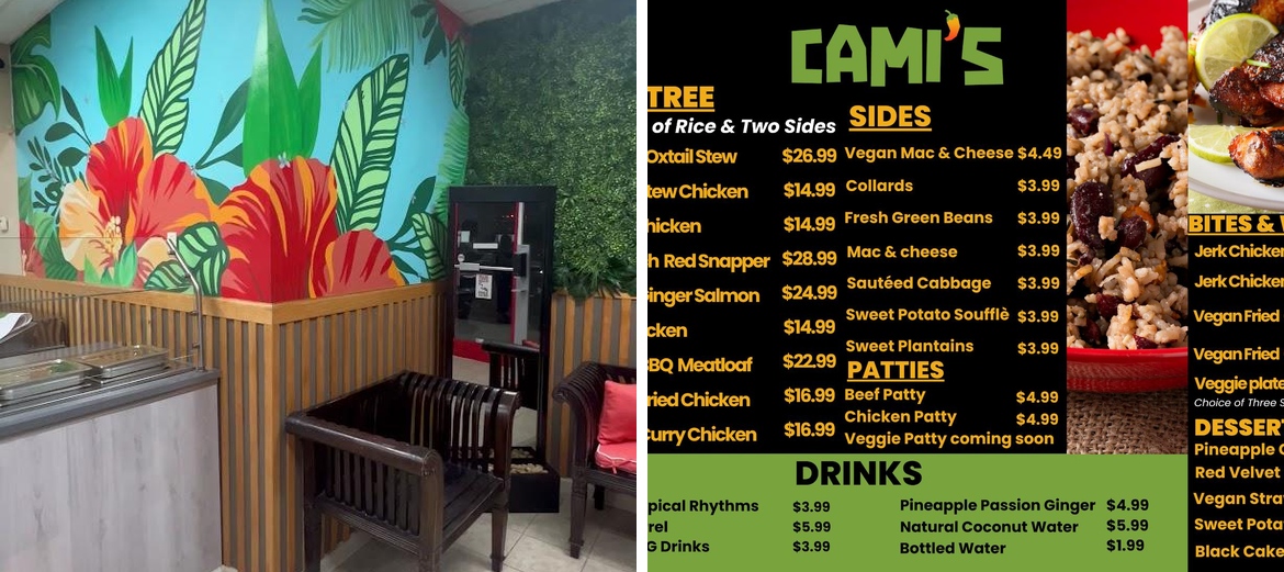 Cami's Menu