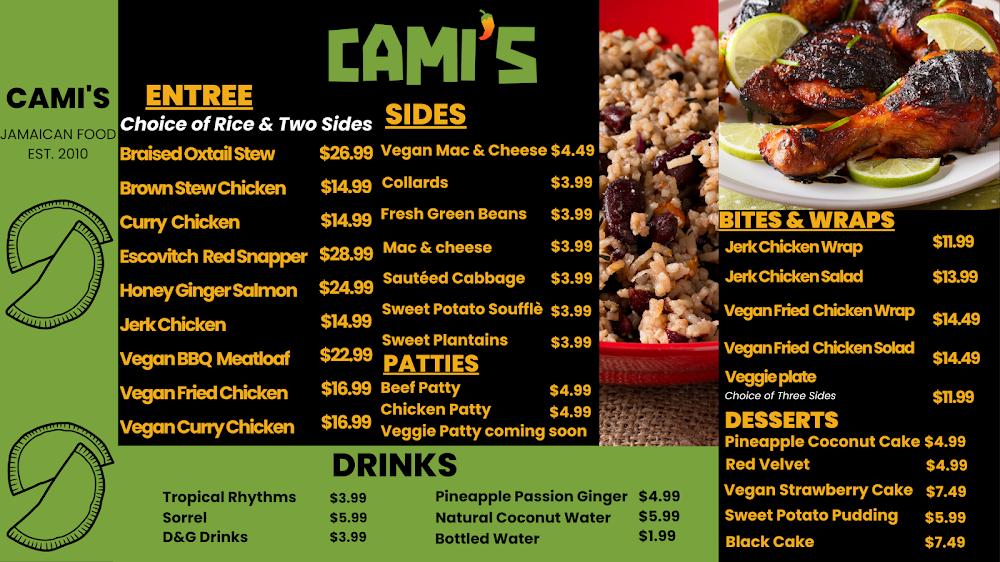 Cami's Menu image 1